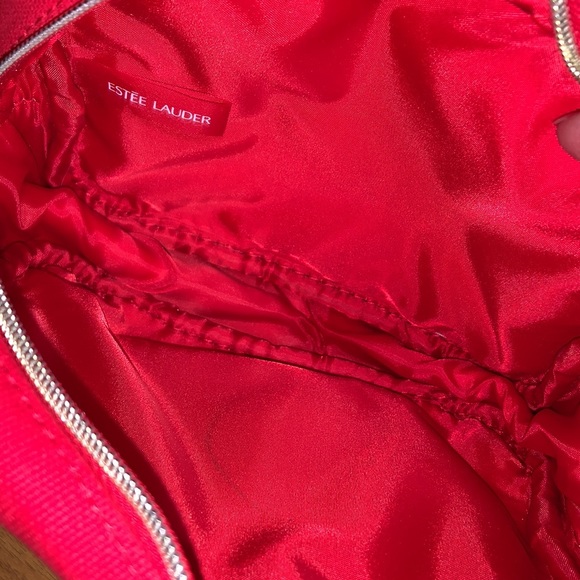 NWOT Estée Lauder Canvas Makeup Pouch - Picture 6 of 7